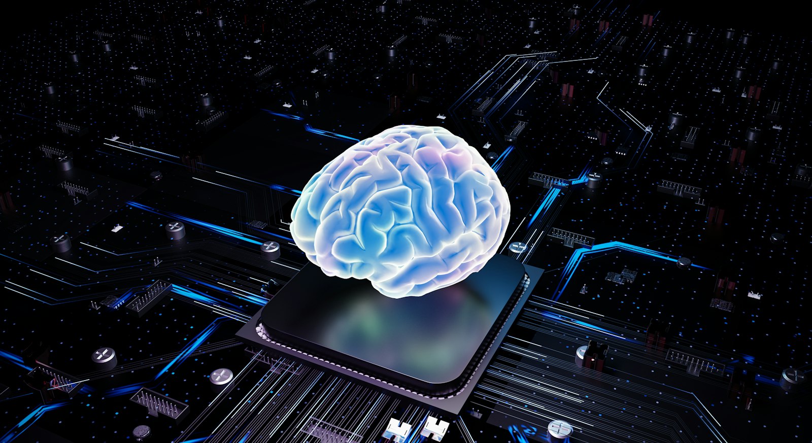 Analista trabajando con dashboards de inteligencia artificial